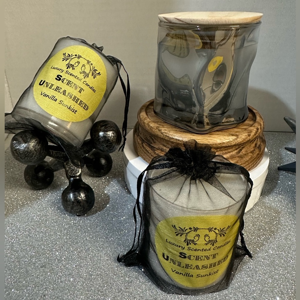 VANILLA SUNKIST SCENT UNLEASHED LLC LUXURY HAND POURED SCENTED CANDLES.…
